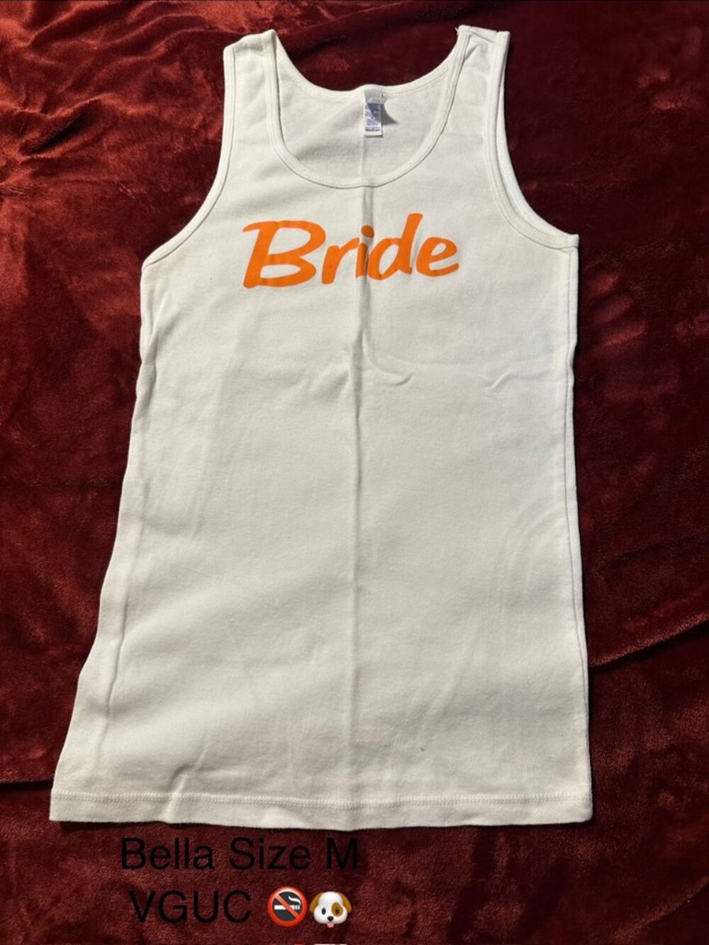 Bella "Bride" Tank Top